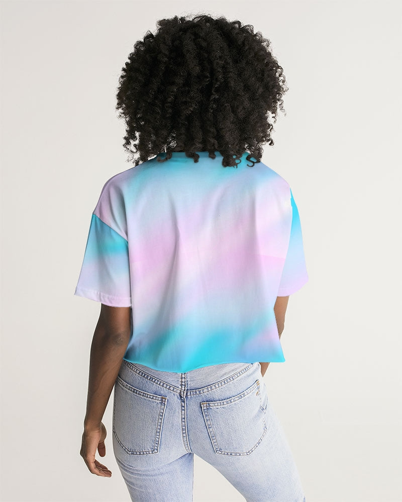 Angry Pastel Women's Lounge Cropped Tee