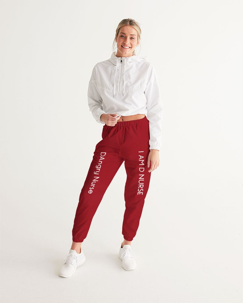red Women's Track Pants