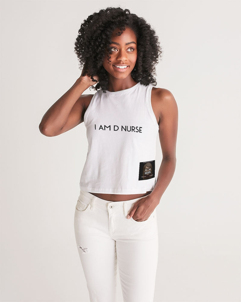 Angry White Women's Cropped Tank
