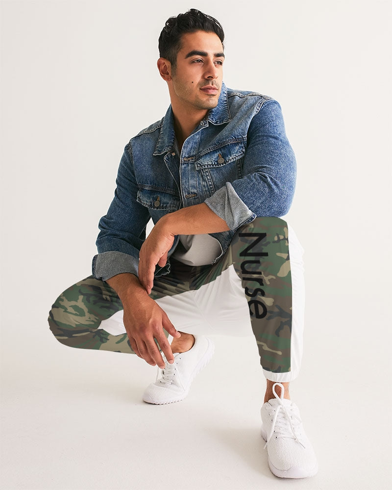 Brown-camo Men's Track Pants