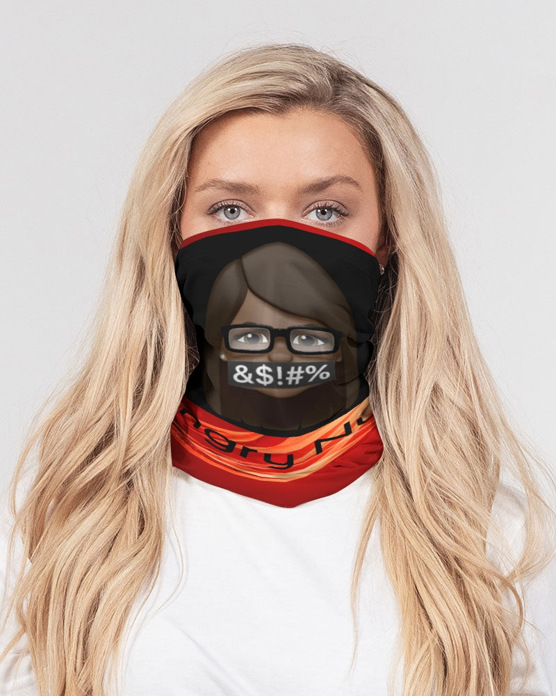 DAngry Nurse red Neck Gaiter Set
