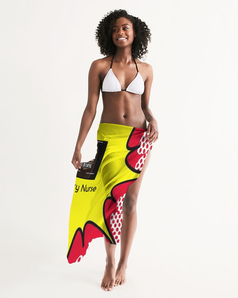 Angry Explosion Swim Cover Up