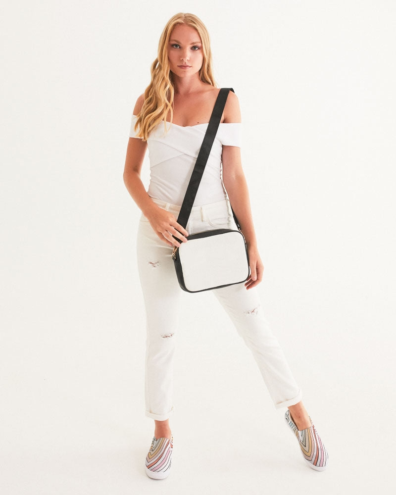 Angry waves Women's Slip-On Canvas Shoe