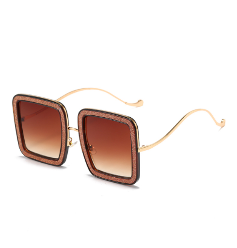 European And American Net Red Ins Street Shot Fashion Glasses Personality Drill Funny