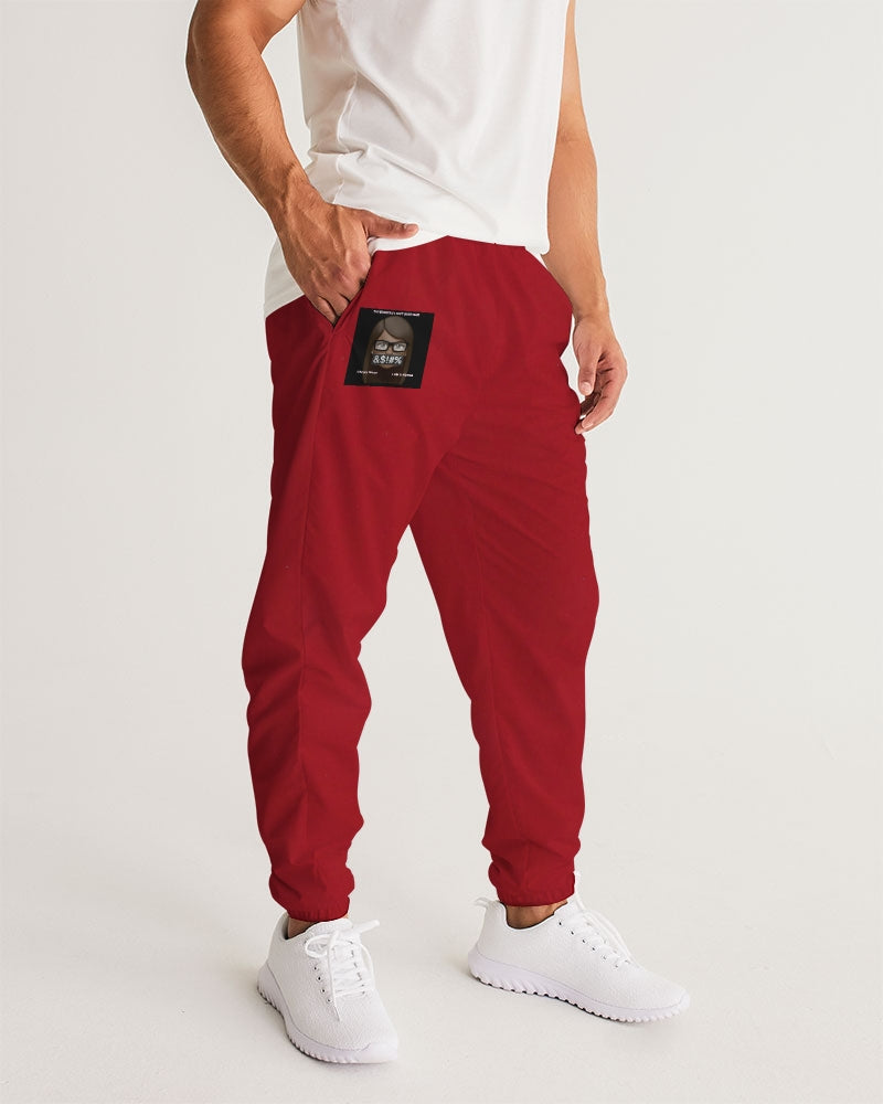 red Men's Track Pants