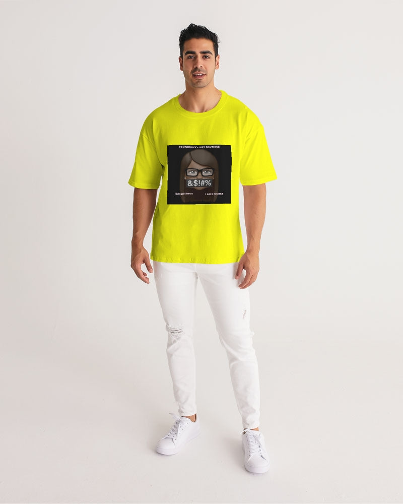Angry Yellow Men's Premium Heavyweight Tee