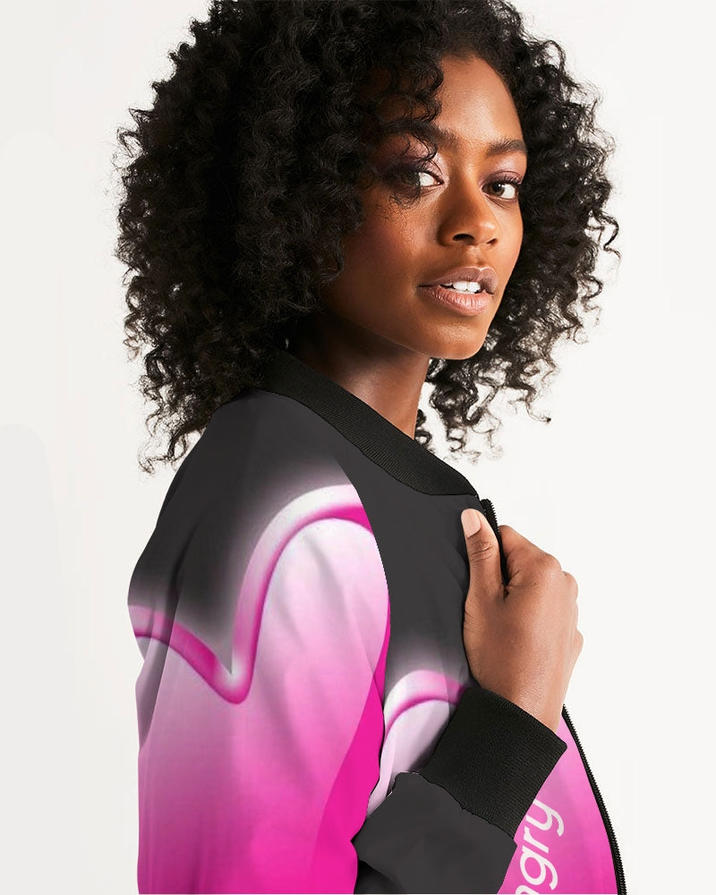 angry heartz Women's Bomber Jacket
