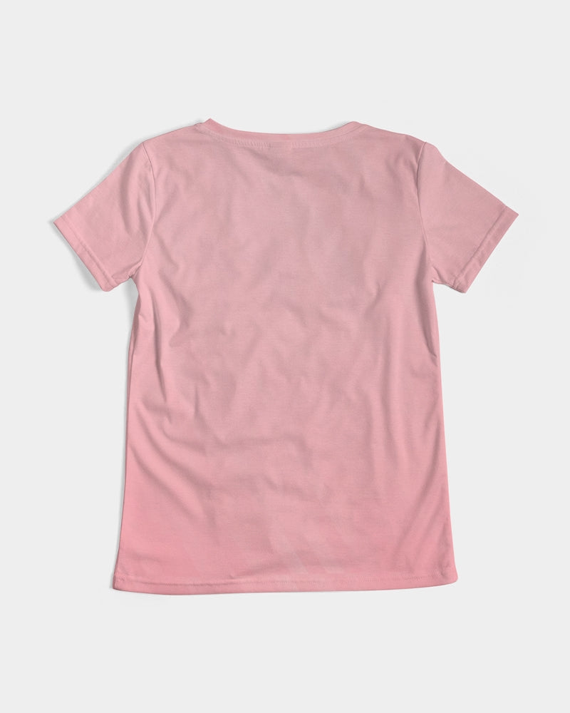 Angry Pink Women's V-Neck Tee