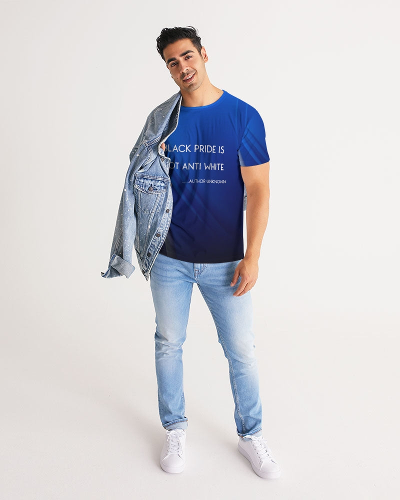 black-and-blue Men's Tee