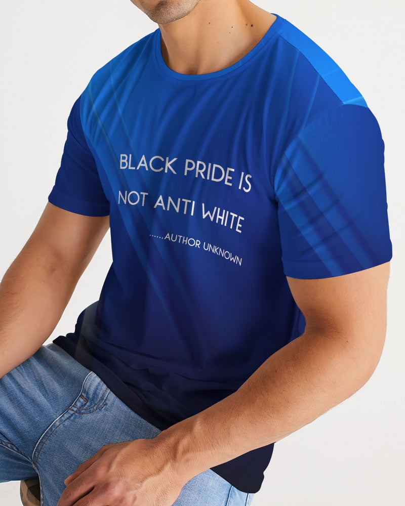 black-and-blue Men's Tee