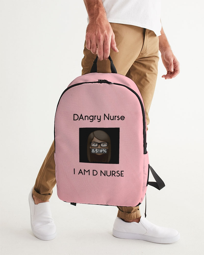 Angry Pink Large Backpack