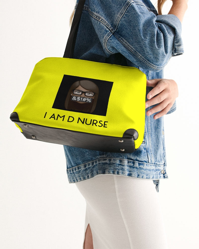 Angry Yellow Shoulder Bag