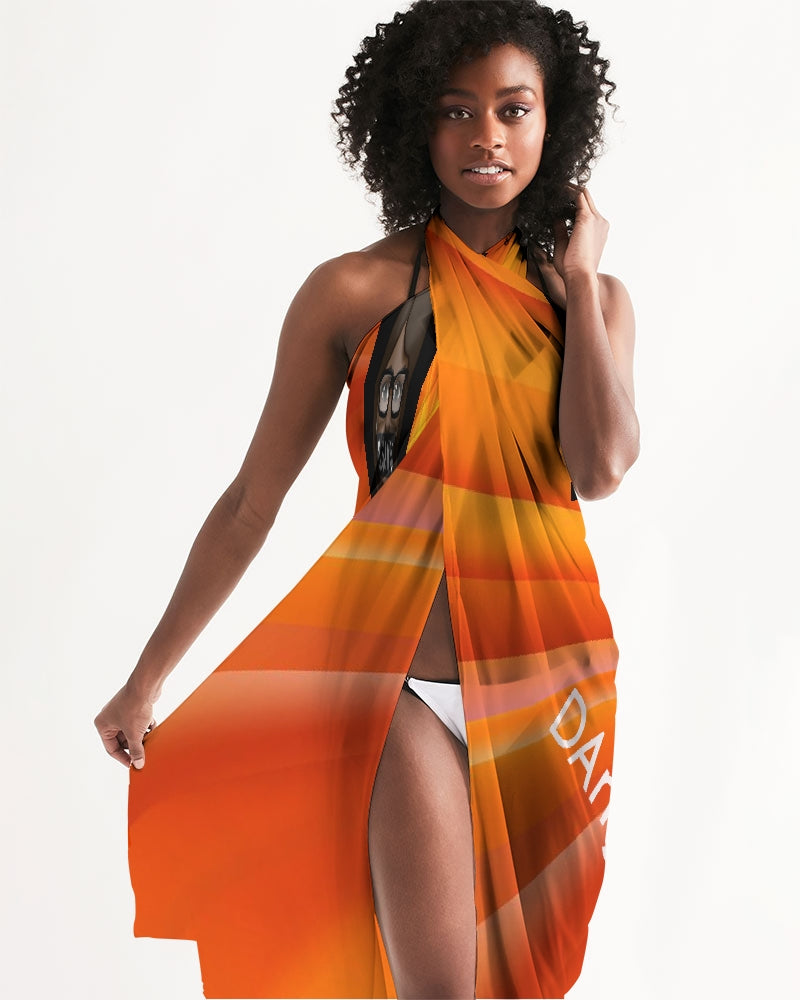 angry orange Swim Cover Up
