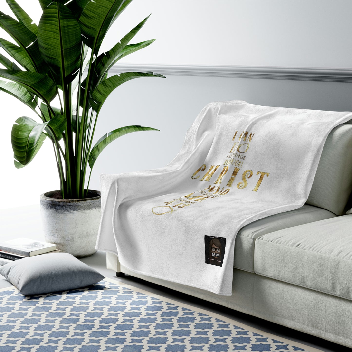 Custom Velveteen Plush Blanket