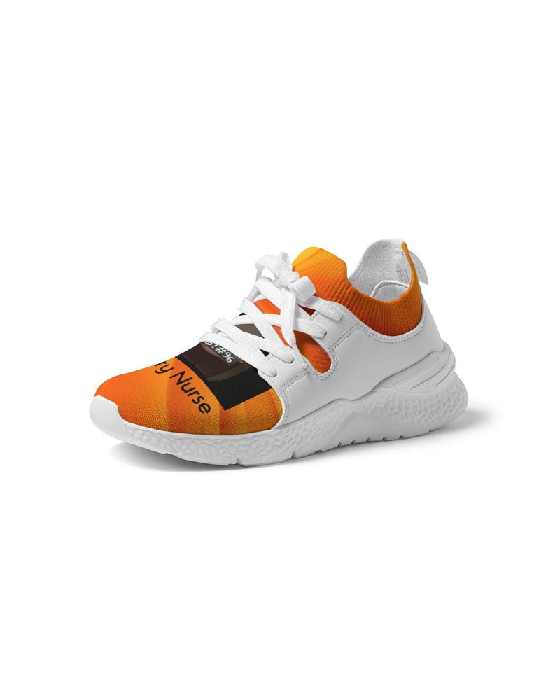angry orange Women's Two-Tone Sneaker