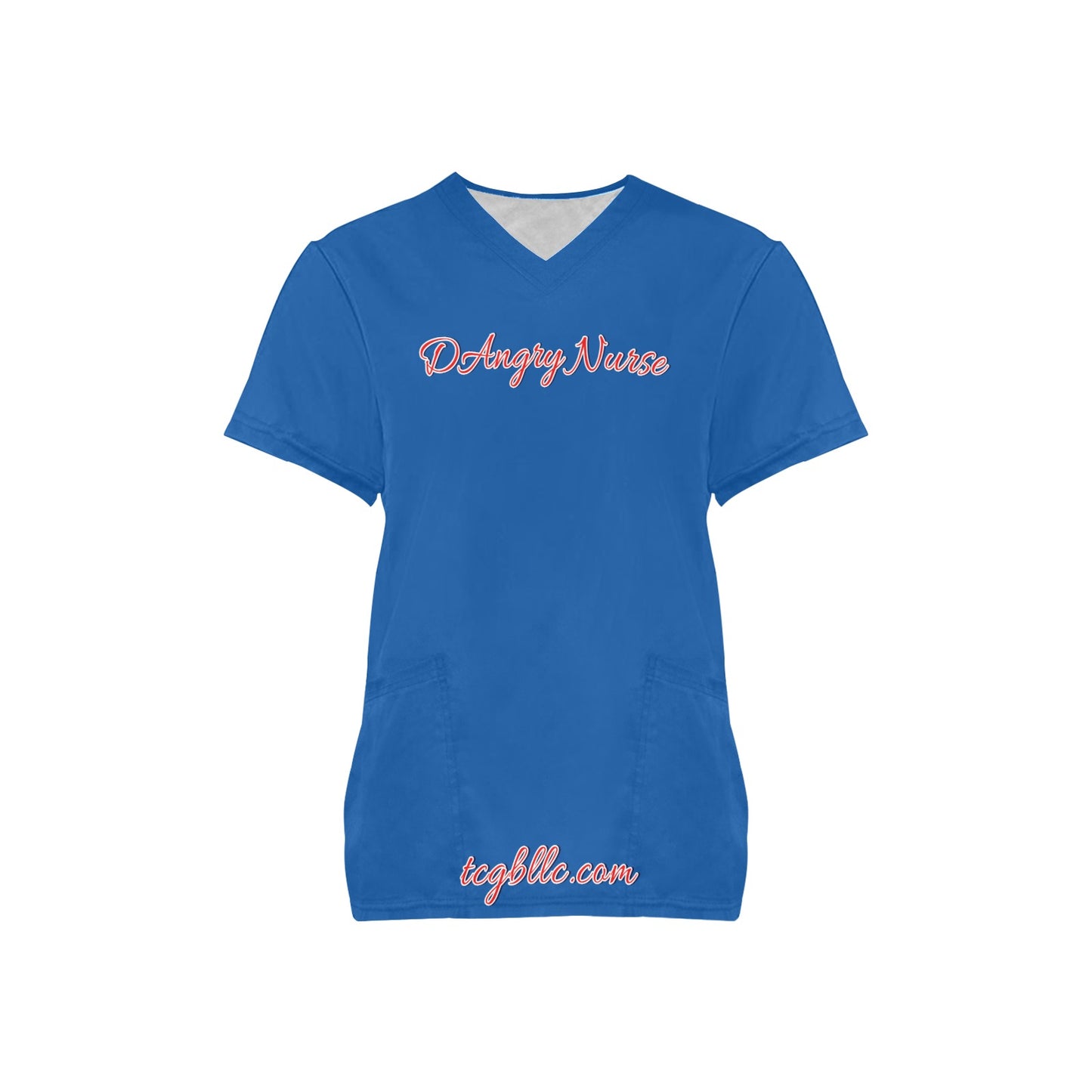 DAngry Nurse Scrub Top