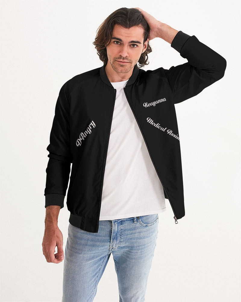 Angry black Men's Bomber Jacket