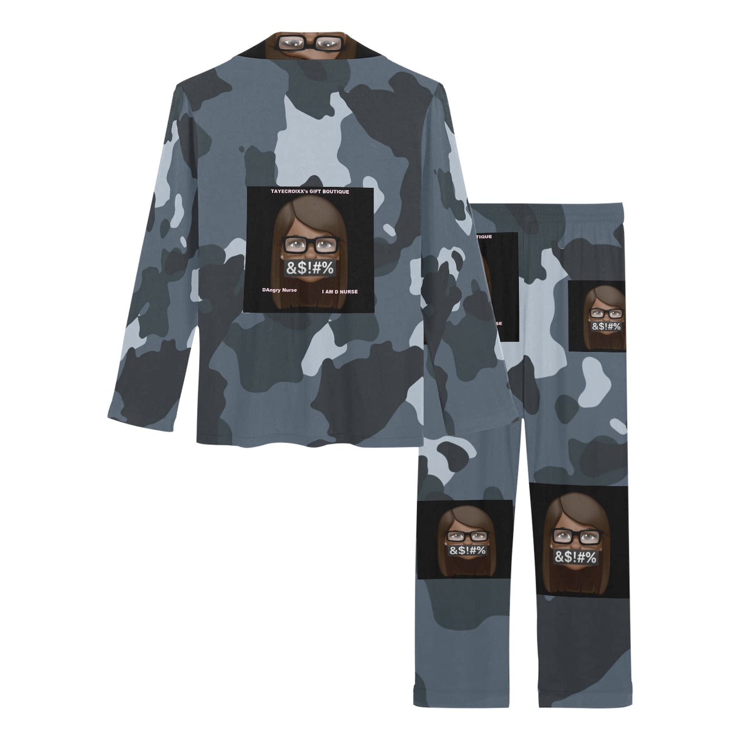 Women's Long Pajama Set