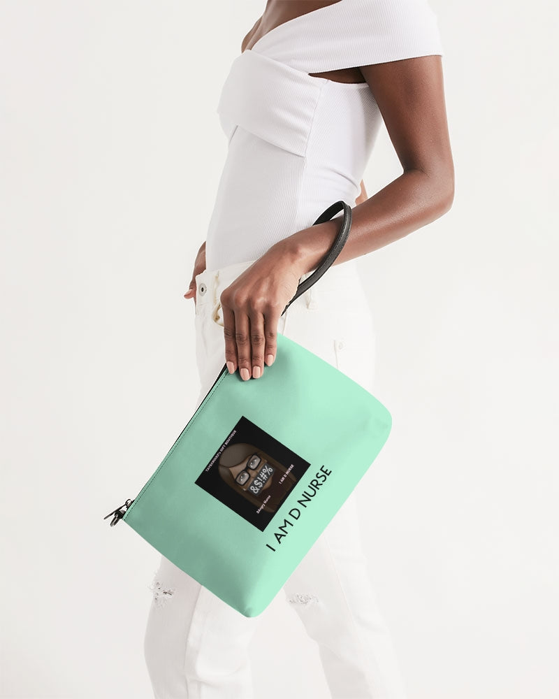 Angry pastel green Daily Zip Pouch