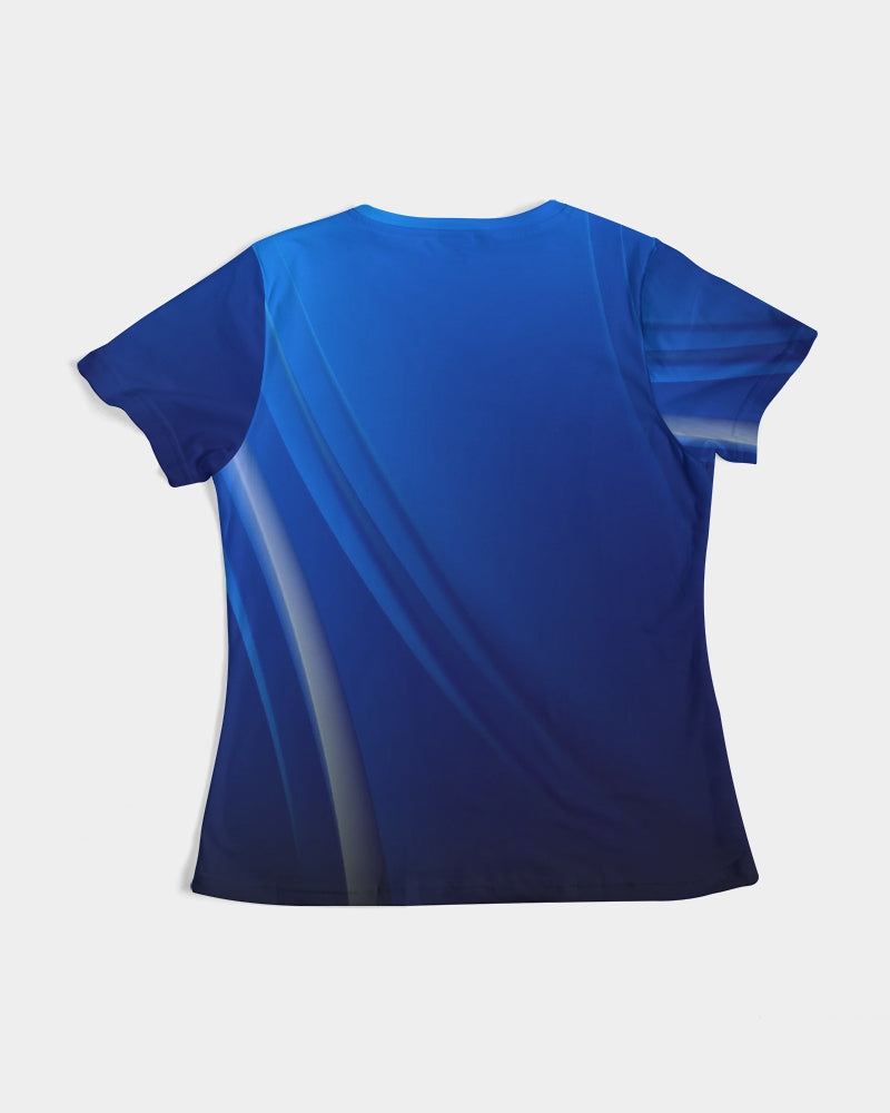 Angry  Blue Women's Tee