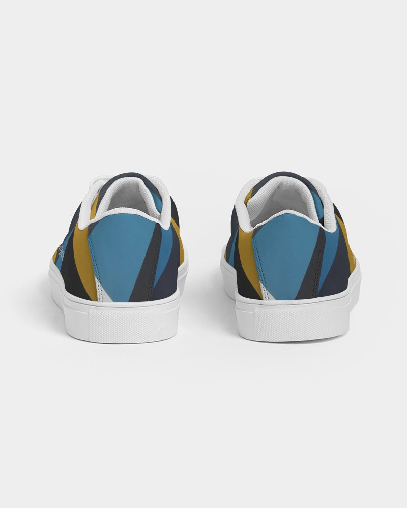 Angry Triangles Women's Faux-Leather Sneaker