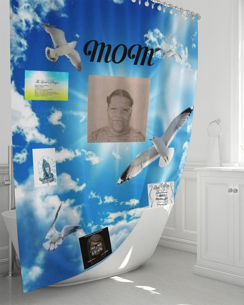 MS Liz MOM Shower Curtain 72"x72"