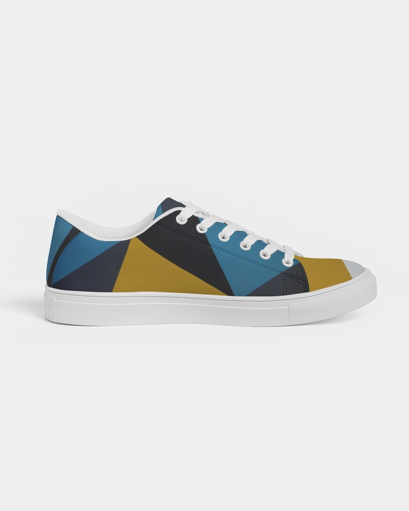 Angry Triangles Women's Faux-Leather Sneaker