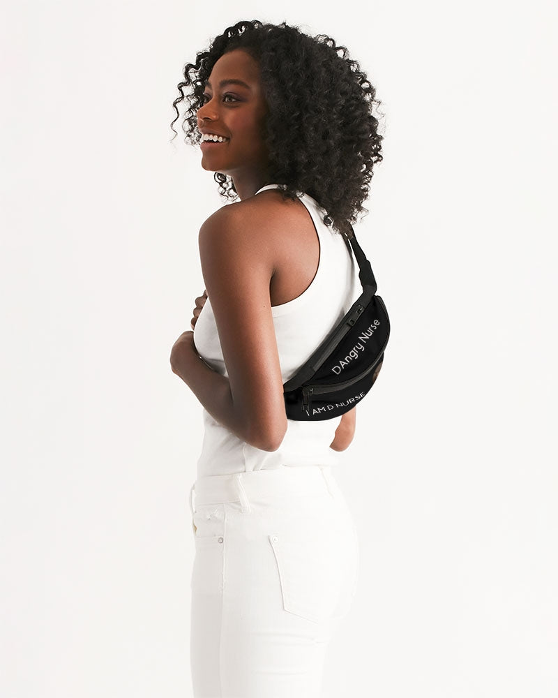 Angry black Crossbody Sling Bag