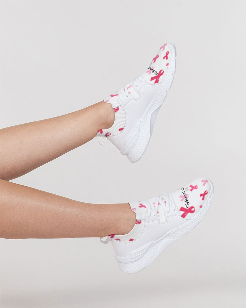 Special Edition F&$!#%K CANCER Women's Two-Tone Sneaker