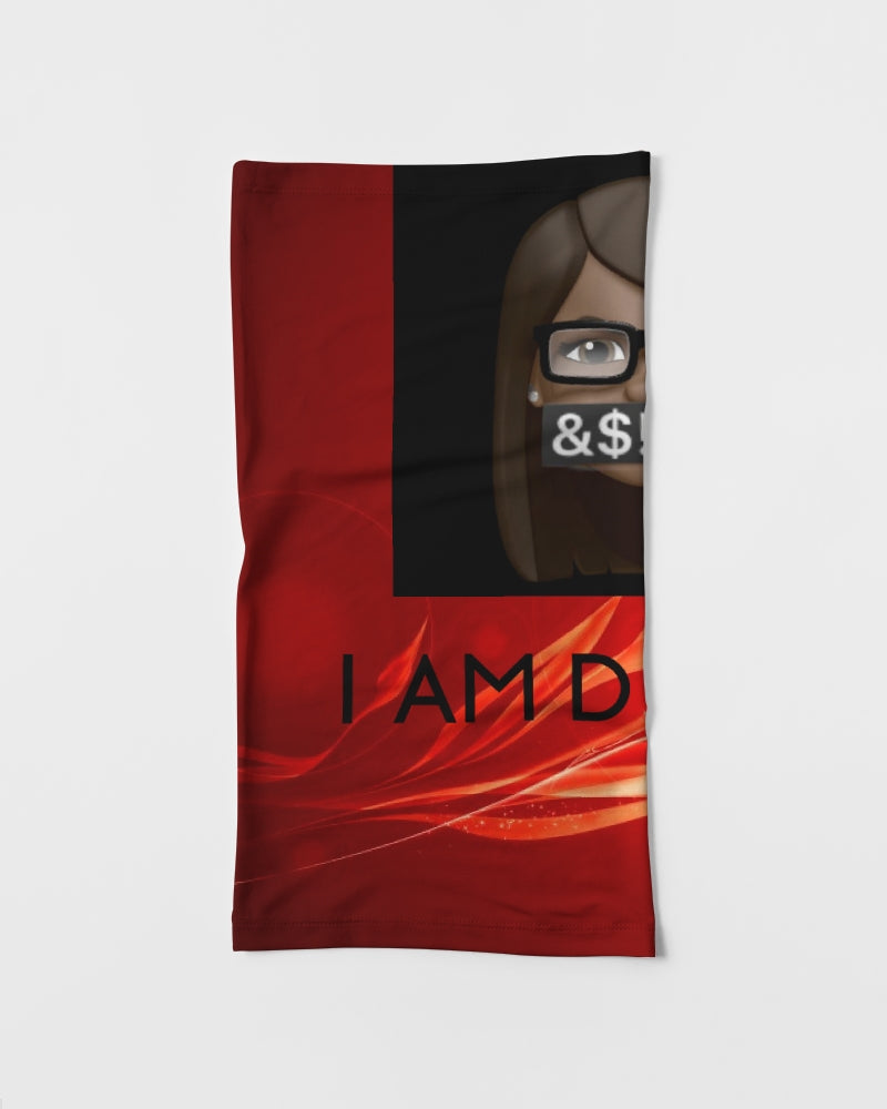 DAngry Nurse red Neck Gaiter Set