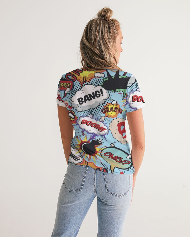 Angry sounds Women's V-Neck Tee