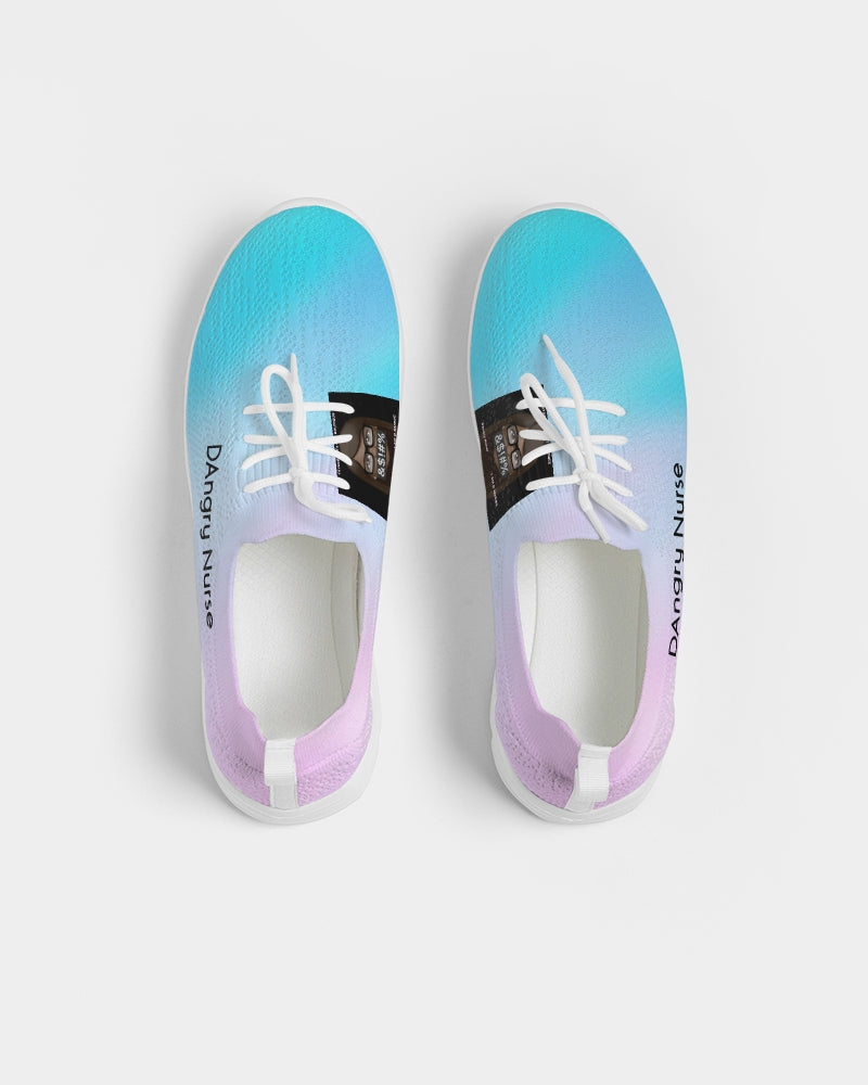 Angry Pastel Women's Lace Up Flyknit Shoe