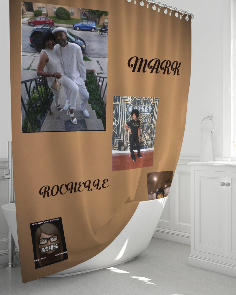 Ms Rochelle's Shower Curtain 72"x72"