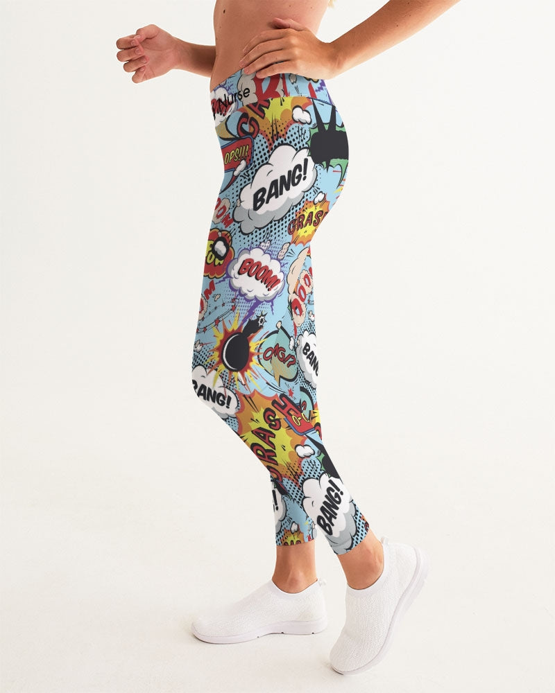 Angry sounds Women's Yoga Pants