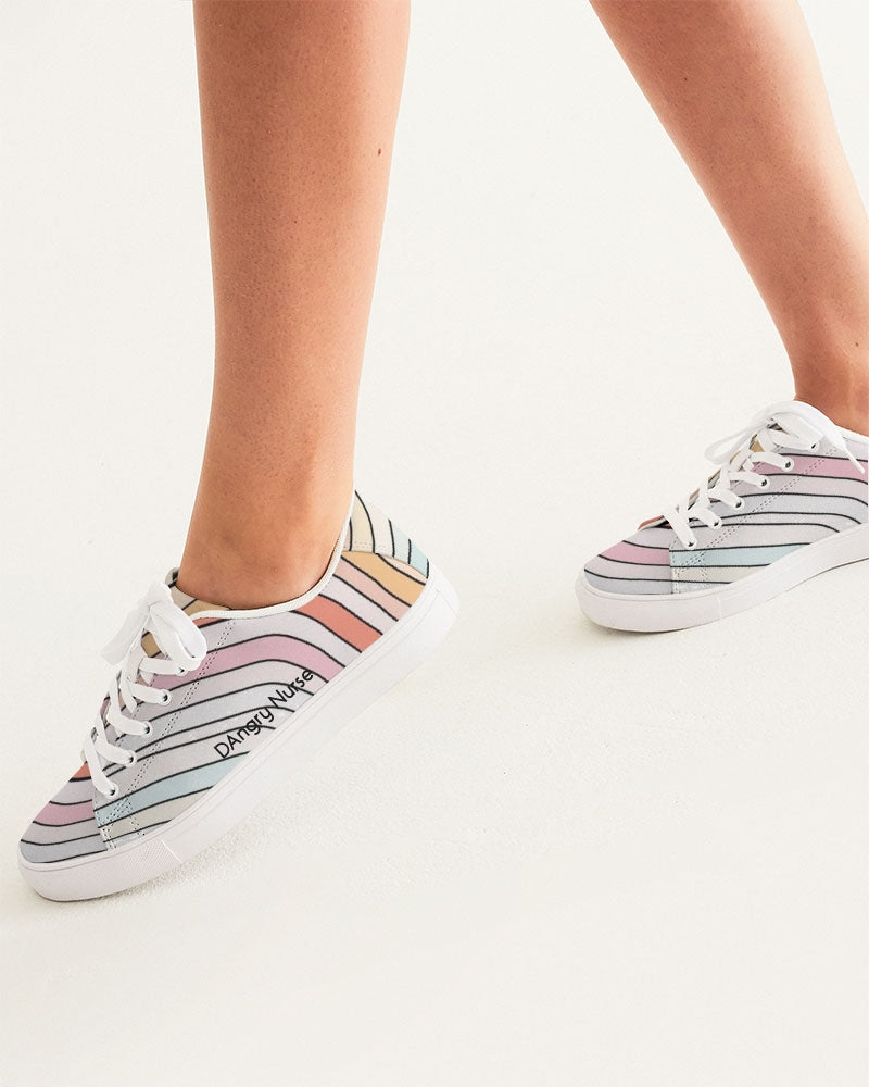 Angry waves Women's Faux-Leather Sneaker