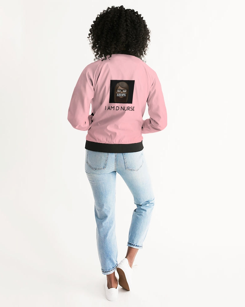 Angry Pink Women's Bomber Jacket