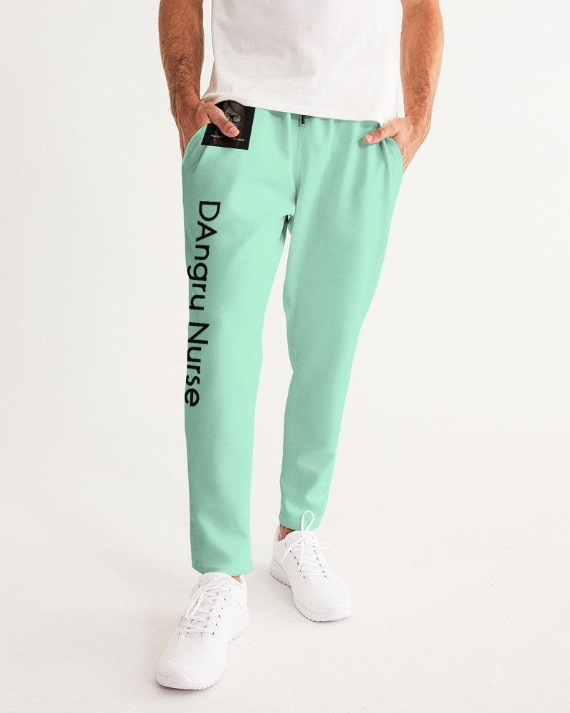 Angry pastel green Men's Joggers