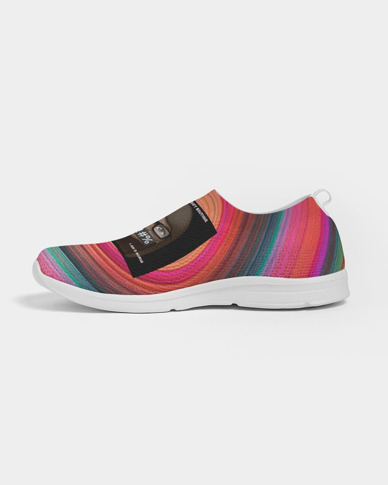 Angry eye Women's Slip-On Flyknit Shoe