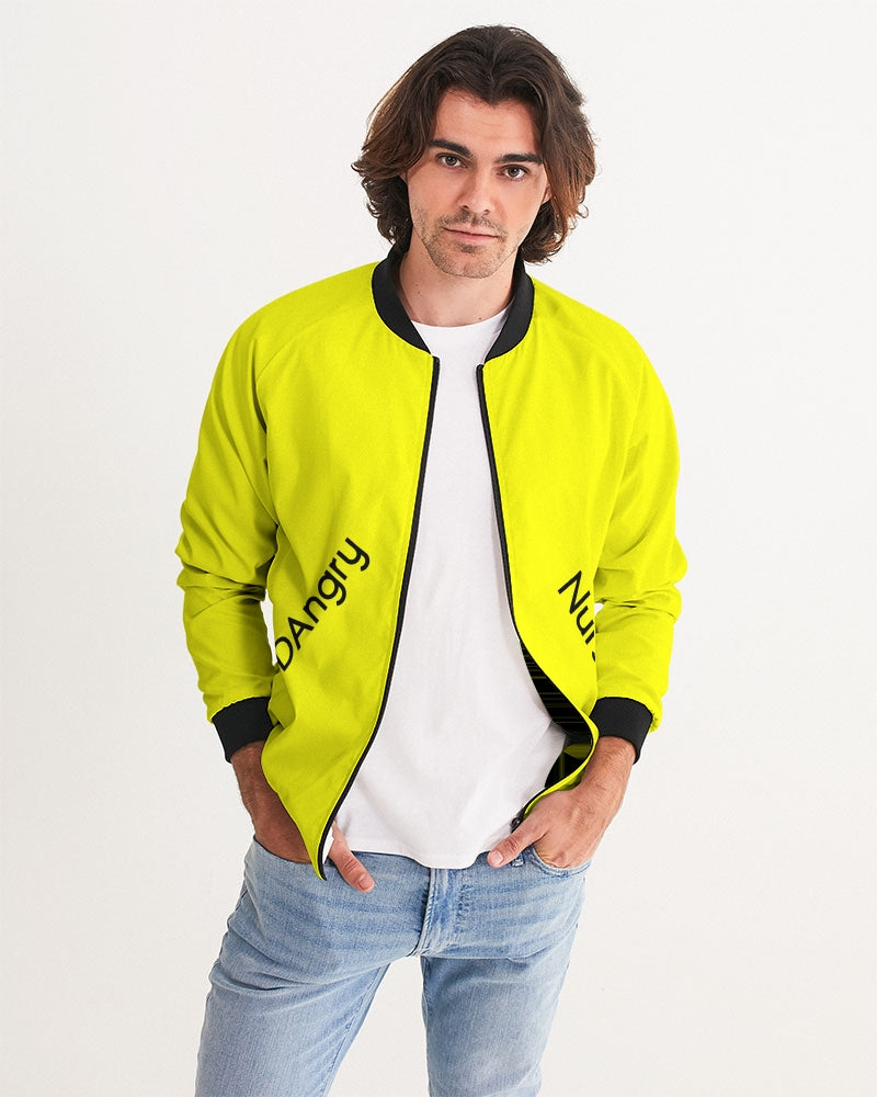 Angry Yellow Men's Bomber Jacket