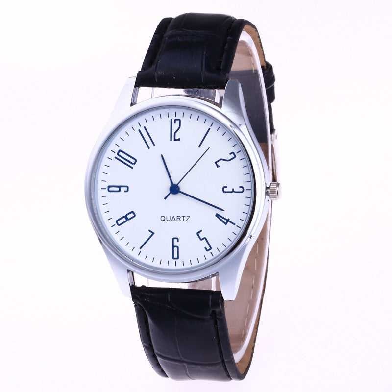 Fashion Twelve Digital Face Maker Quartz Watch Men