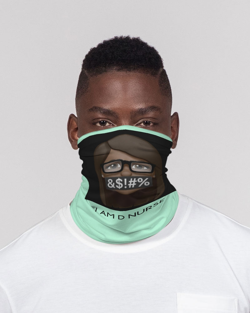 Angry pastel green Neck Gaiter Set