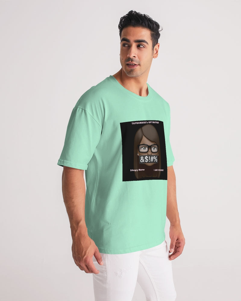 Angry pastel green Men's Premium Heavyweight Tee