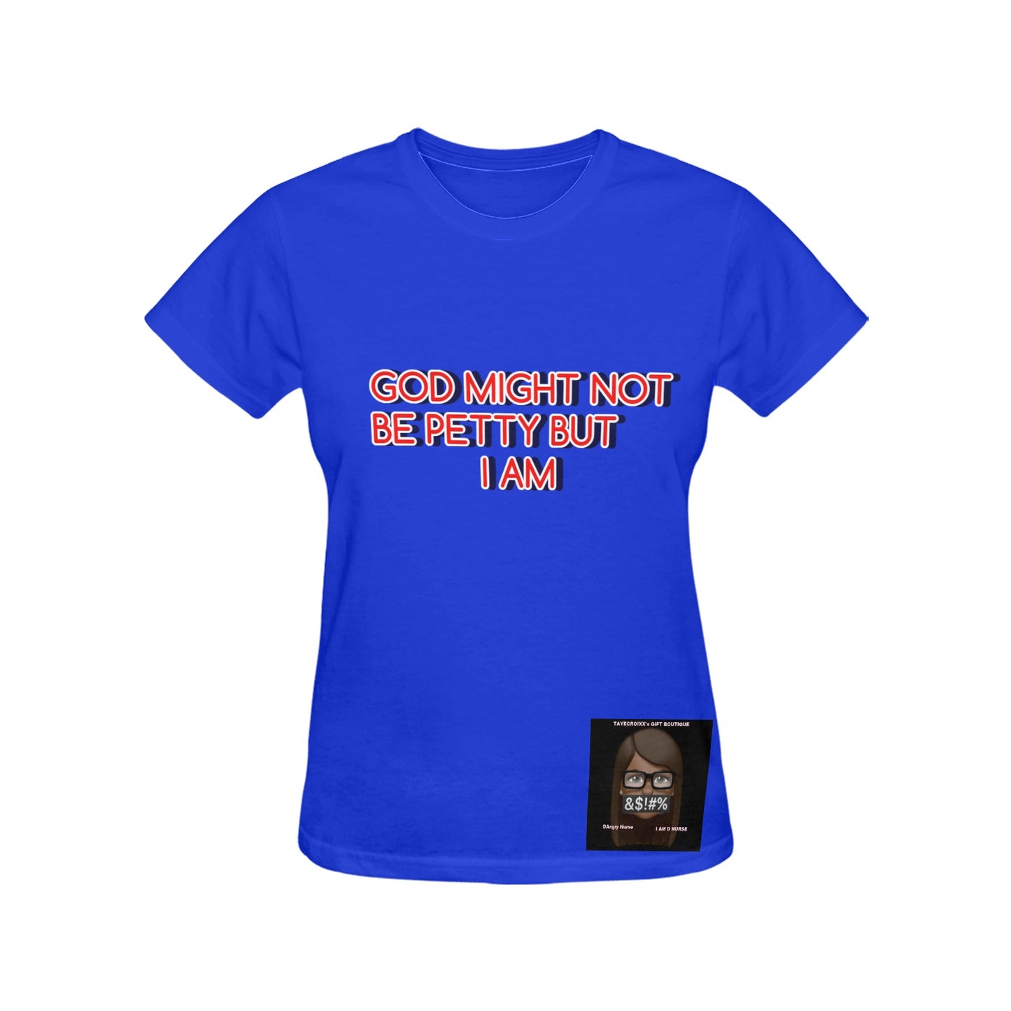 Women's DAngry Nurse T-shirt