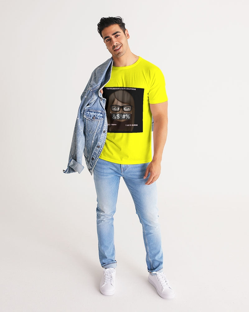 Angry Yellow Men's Tee