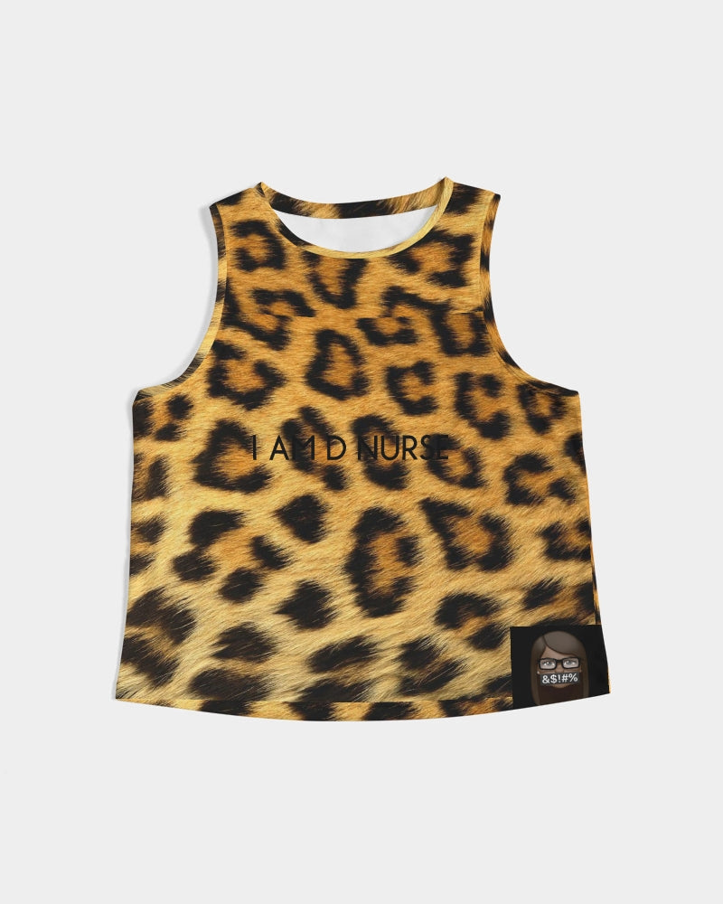 ANGRY LEPORD Women's Cropped Tank