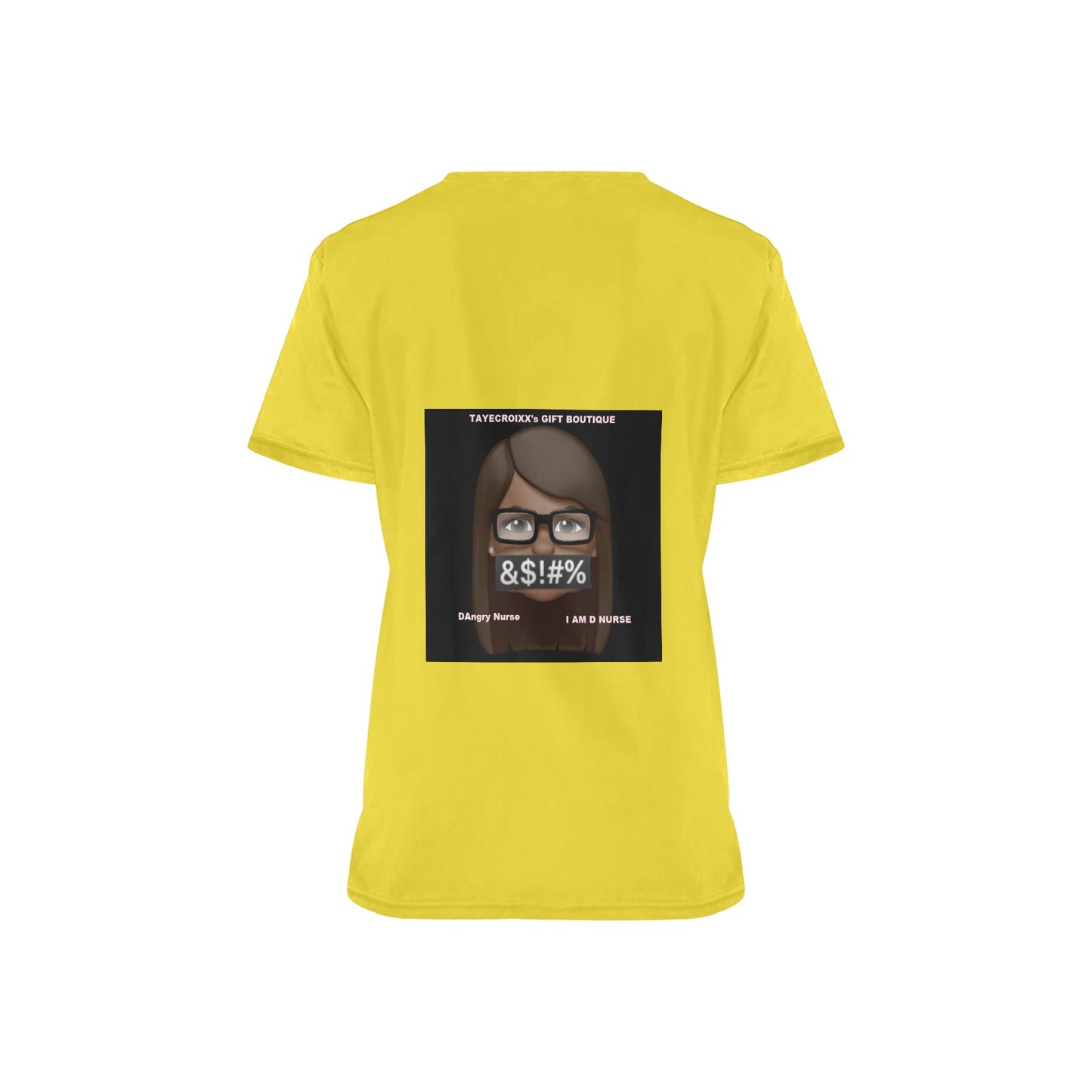I AM D NURSE Scrub Top