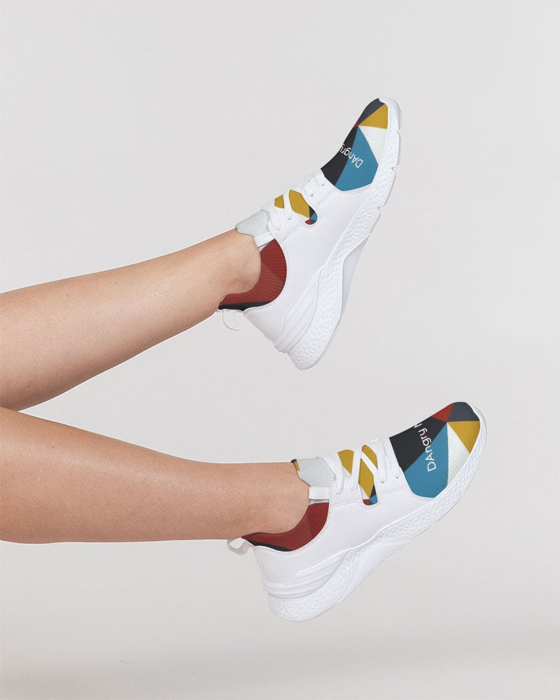 Angry Triangles Women's Two-Tone Sneaker