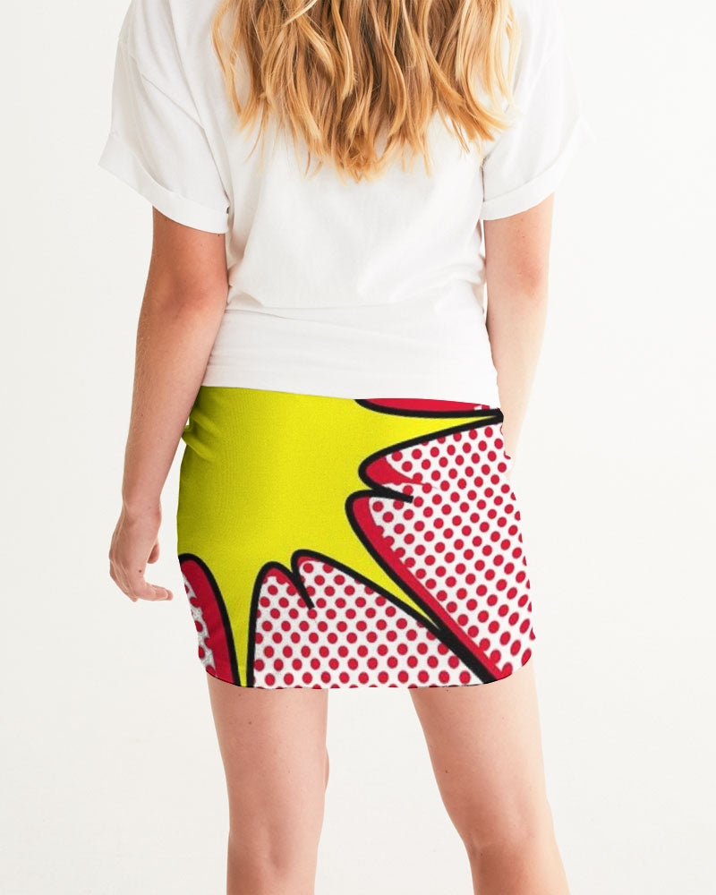 Angry Explosion Women's Mini Skirt