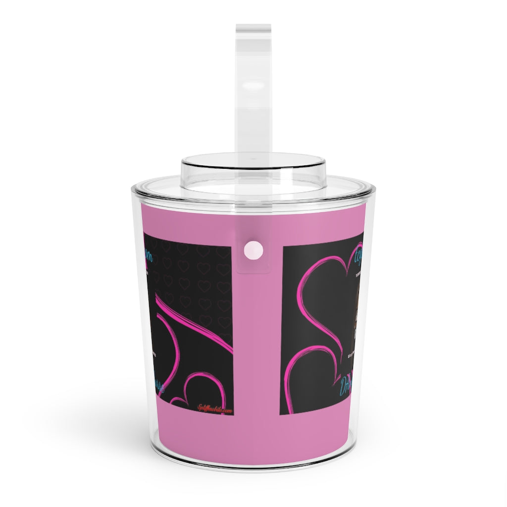 Ice Bucket with Tongs