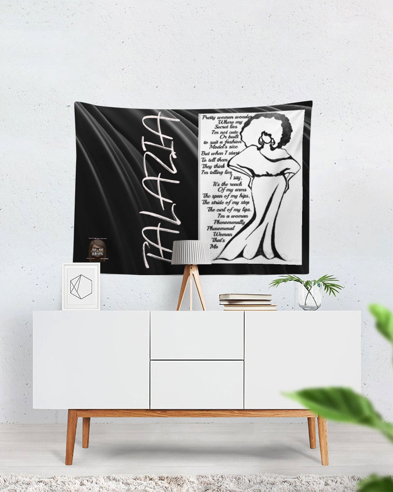 Black Tapestry 80"x60"